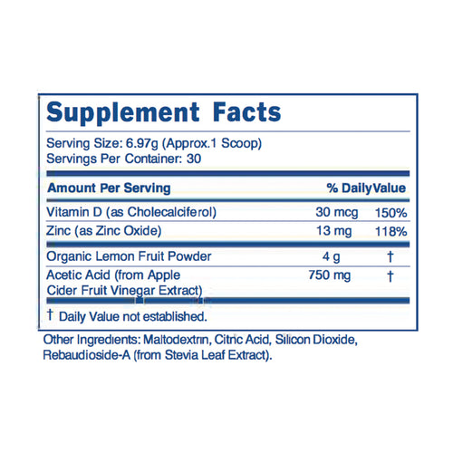 OMARA ACV with Real Lemon Powder