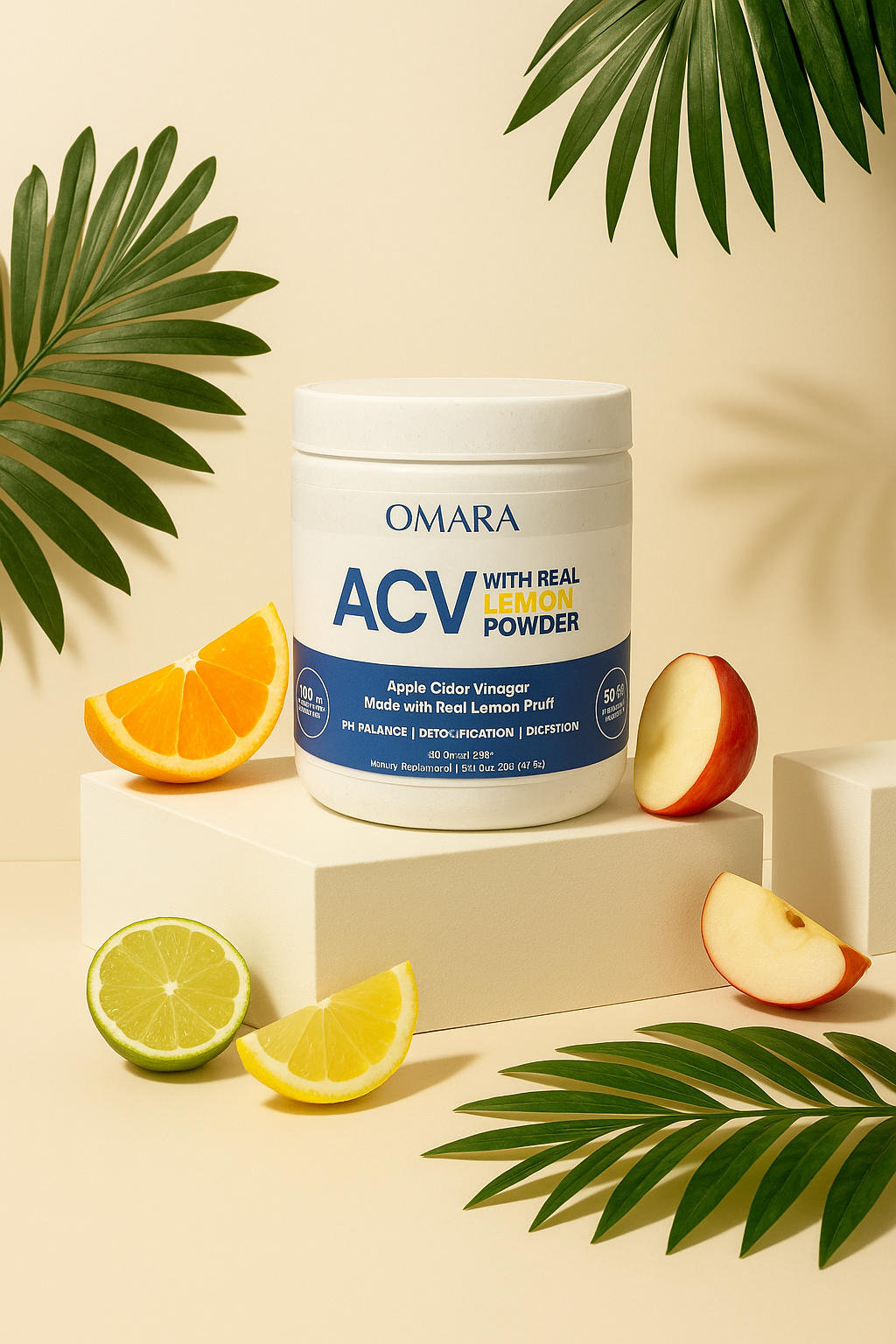 OMARA ACV with Real Lemon Powder