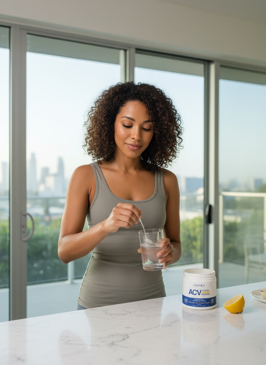 OMARA ACV with Real Lemon Powder